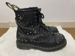 Dr.Martens 8ホールブーツ スタッズ 1460 CHAIN - メルカリ