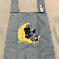 月と猫のエコバッグ