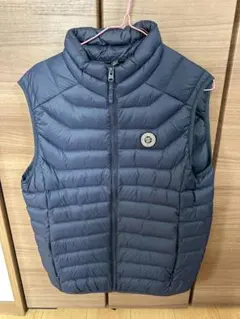 Abercrombie & Fitch ネイビー ダウンベスト
