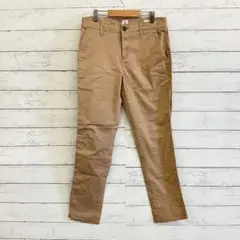 GAP レディース チノパン XS相当 ストレート タイト ベージュ✨ストレッチ