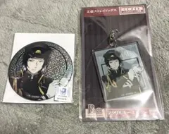 文豪ストレイドッグス　くじメイト　芥川龍之介　ホログラム缶バッジ　アクキー