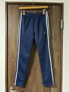 未使用　アディダス トレフォイルロゴ　ネイビー ラインパンツM ジャージ