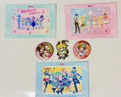 ボーカロイド　缶バッチ　ラバーストラップ　セット
