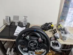 THRUSTMASTER T300 ハンコン&シート（おまけGT7） - メルカリ