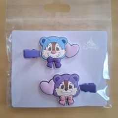 Disneystore　 チップとデール ヘアクリップ