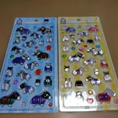 サラブレッドコレクション ぷっくりシール ゴールドシップ　ソダシ２種セットのサムネイル