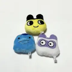 たまごっち フェイスぬいぐるみ ガチャ ３種 まめっち ますくっち ぎんじろっち