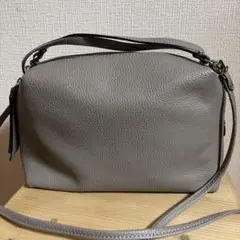 【美品】ジャンニキャリーニ　アリファ S 2way ショルダーバッグ　グレージュ