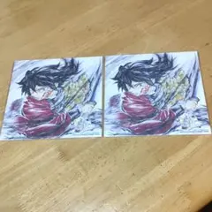 「劇場版鬼滅の刃無限城編第一章猗窩座襲来」映画鑑賞入場者特典 富岡義勇2枚組