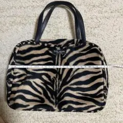 ゼブラ柄ハンドバッグ　kate spade new york
