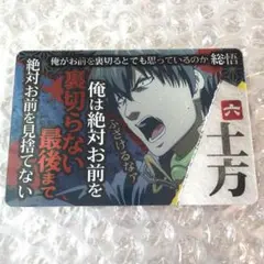 銀魂 土方十四郎 ウエハース カード レトロ レア グッズ 昔 ガム