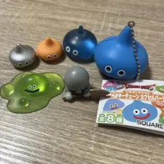 ⑦ ドラゴンクエストかさねてスライム やわらかキーチェーン