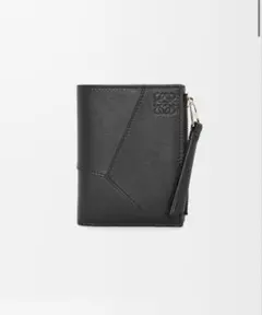 ロエベ LOEWE 2つ折り財布 エッジスリム パズル　ブラック 黒のサムネイル