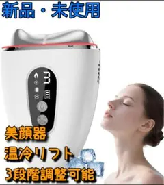 【新品】美顔器 ems 温冷リフトカッサプレート電動4モード 3段階調整可能