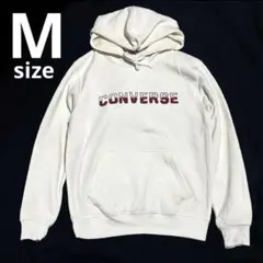 コンバース converse ｜フーディー スウェット トレーナー 白 M