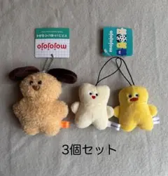 新品未使用　mojojojo にこっとストラップ Betty 3点セット