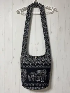 エスニック　ショルダーバッグ　ワンショルダーバッグ　象柄