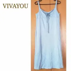 90s VIVAYOU ラメ シアー キャミソール ワンピース