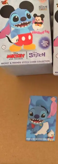 ホットトイズ　コスビ　スティッチ　ミッキー　プルート　ドナルド