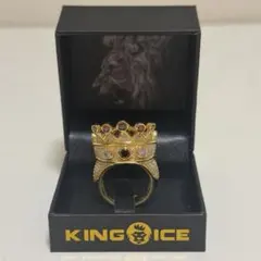 King Ice リング 指輪 ゴールド レインボー ロイヤリティ - メルカリ
