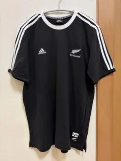 希少　adidas 00s アディダス　 ALL BLACKS Tシャツ
