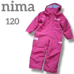 nima　キッズ　スキーウェア　つなぎ　オールインワン　120
