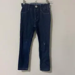 ブランシェス キッズ デニムパンツ ジーンズ 長ズボン ネイビー 110
