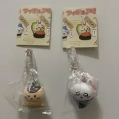 ちいかわ寿司　フィギュアキーホルダー　くりまんじゅう　モモンガ