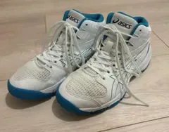 ASICS DUNKSHOT MB9 バスケット 21.5cm ターコイズ