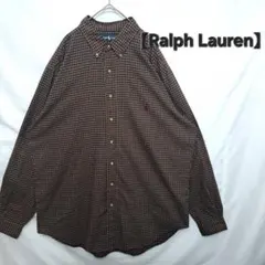 【美品】ラルフローレン　Ralph Lauren チェック柄　ボタンダウン