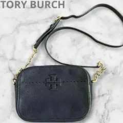 人気 トリーバーチ マックグロー カメラバッグ チェーン ショルダーバッグ 金