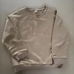 キッズ服 男の子 ベージュ 長袖 トレーナー 6Y 120サイズ