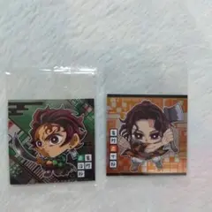 鬼滅の刃　ディフォルメシールウエハース　竈門炭治郎　竈門炭十郎