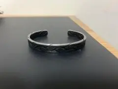 ヴィンテージ シルバー バングル ブレスレット　インディアンジュエリー ナ