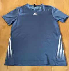 adidas AEROREADY 半袖Tシャツ 青　150 サッカー