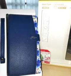 【手帳型スマホケース】　多機種対応✨マルチタイプ