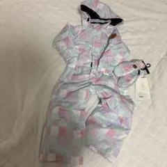 未使用】YUK 子ども用スキーウェアとグローブ90