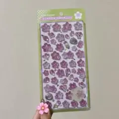 桜 ボンボンドロップシール 和柄