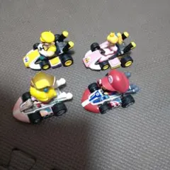 マリオ カート フィギュア　4個セット