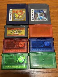 ゲームボーイ&アドバンス 「ポケットモンスター」シリーズ8本セットポケモン