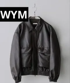 【WYM】ARTIFICIAL GRAIN SHORT BLOUSON