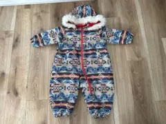 ベビー用アウター　防寒　ジャンプスーツ　90