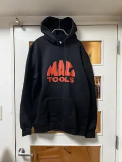 MAC TOOLS ブラック パーカー マックツールズ 企業物 アメカジ