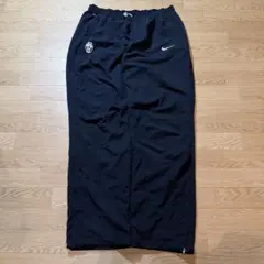 00s NIKE ユベントス ナイロンパンツ トラックパンツ Y2K テック 黒