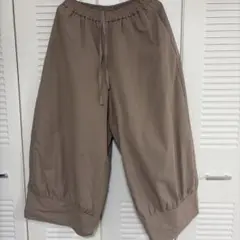 Samansa Mos2 ワイドパンツ サイズF
