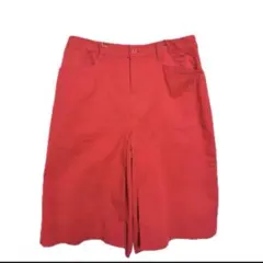 【美品】ELLE GOLF エルゴルフ 赤 キュロットパンツのサムネイル