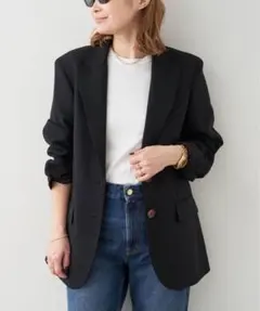 新品 Deuxieme Classe VIVIAN BLACK ジャケット 38のサムネイル