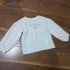 最終値下げ　Si-Shu-Non 長袖 120 ハート柄　シフォン　秋冬