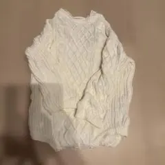 バースデイ　ニットロンパース　80cm mamaraku