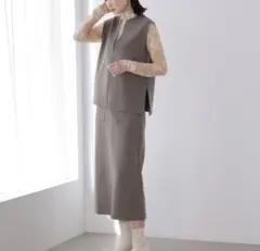 LAKOLE ダンボールスリットナロースカート セットアップ